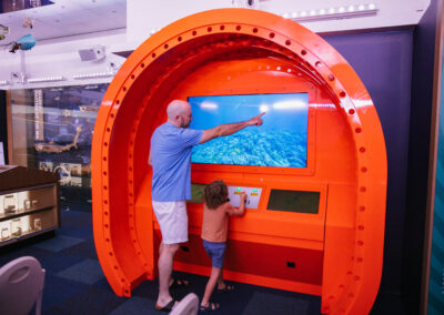 Diving Into Discovery: The Interactive Zones of the Marine Discovery Centre